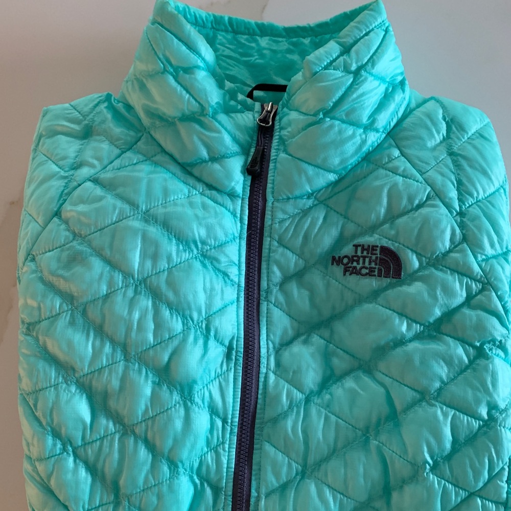 North Face quilted down jacket